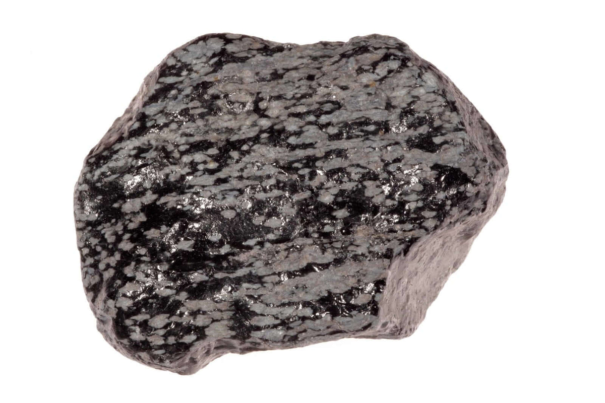 Snieginis obsidianas – neapdirbtas - www.Kristalai.eu