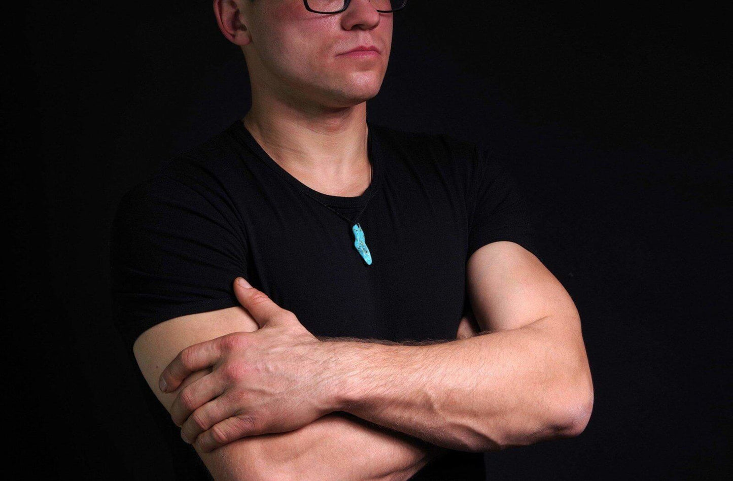 Turkis pakabukas M - www.Kristalai.eu