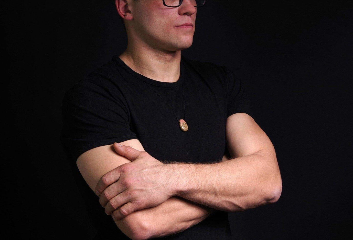 Unakitas pakabukas – Lašas - www.Kristalai.eu