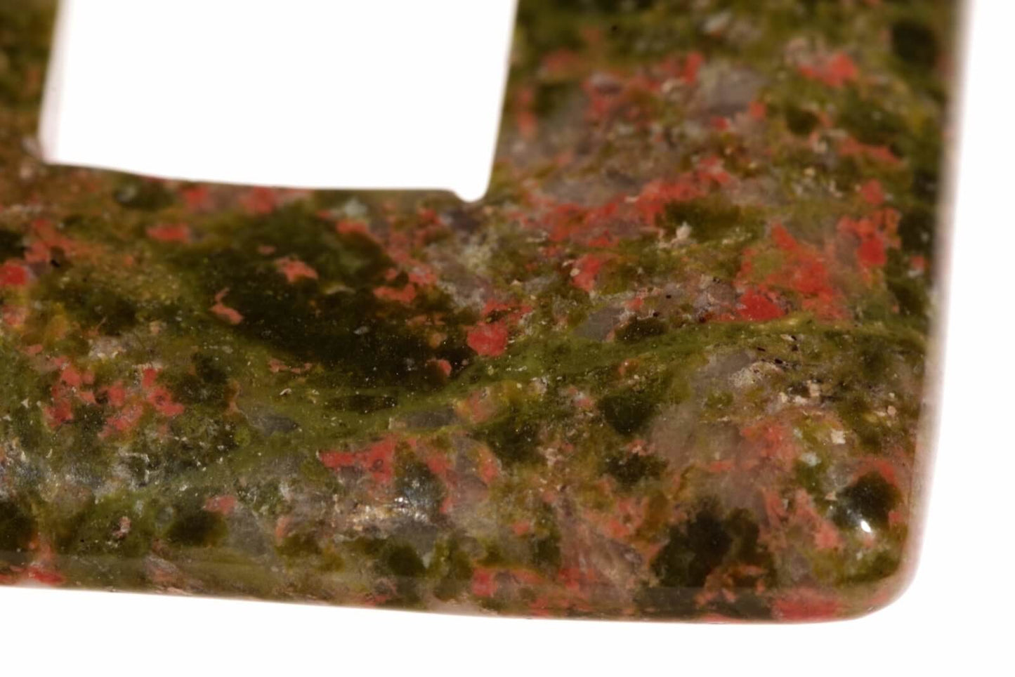 Unakitas pakabukas – Rombas 35mm - www.Kristalai.eu