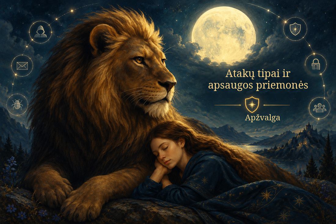 🛡️Puolimo tipai ir atsakomosios priemonės