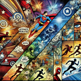 Komiksų Knygos ir Grafiniai Romanai: Alternatyvių Realybių ir Visatų Vaizdavimas