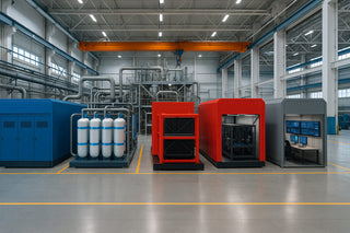 Gamyklos kaip „Lego“ kaladėlės