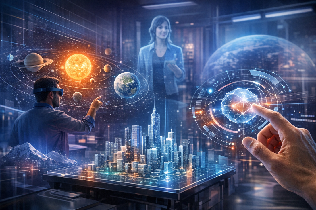 Holografija ir 3D Projektavimo Technologijos: Pažanga ir Potencialas Kuriant Interaktyvias Realybes
