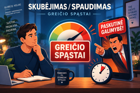 Skubinimas / Prievarta (greičio spąstai)