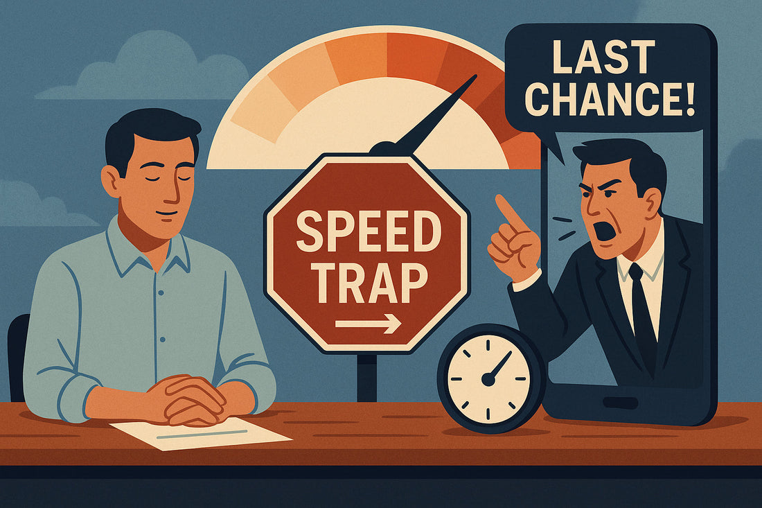 Skubinimas / Prievarta (greičio spąstai)