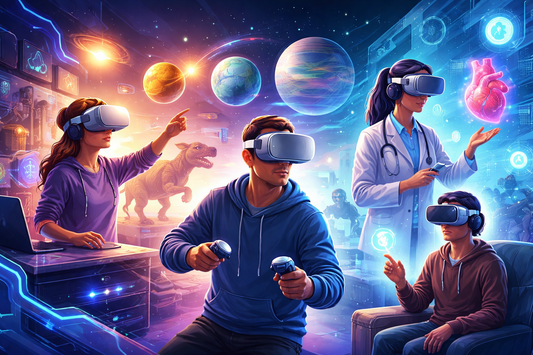 Virtualioji Realybė: Technologija ir Pritaikymai Žaidimuose, Švietime ir Terapijoje