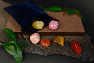 Kristalų rinkinys Čakroms