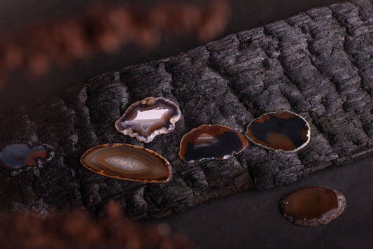 Agatas plokštelė – 4-7cm - www.Kristalai.eu