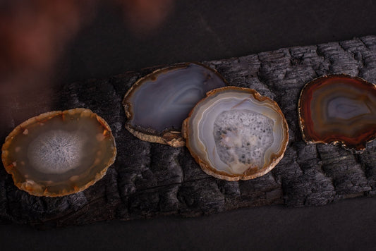 Agatas plokštelė – 7-10cm - www.Kristalai.eu