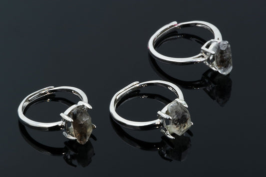 Herkimerio deimanto žiedas - www.Kristalai.eu
