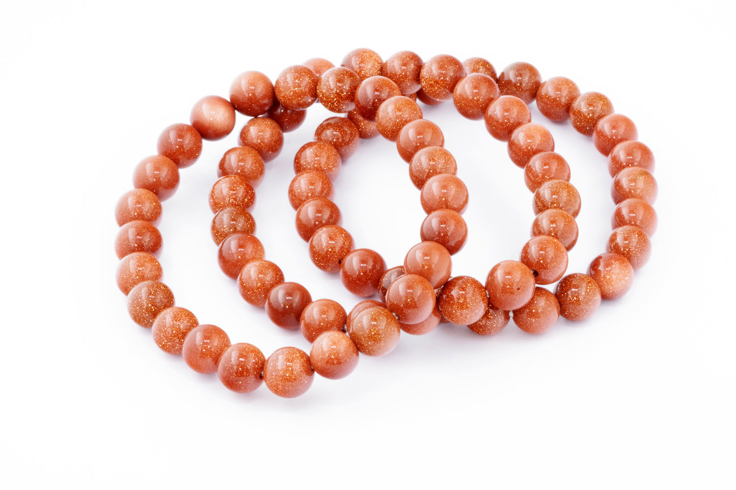 Kultakivinen rannekoru – 8mm