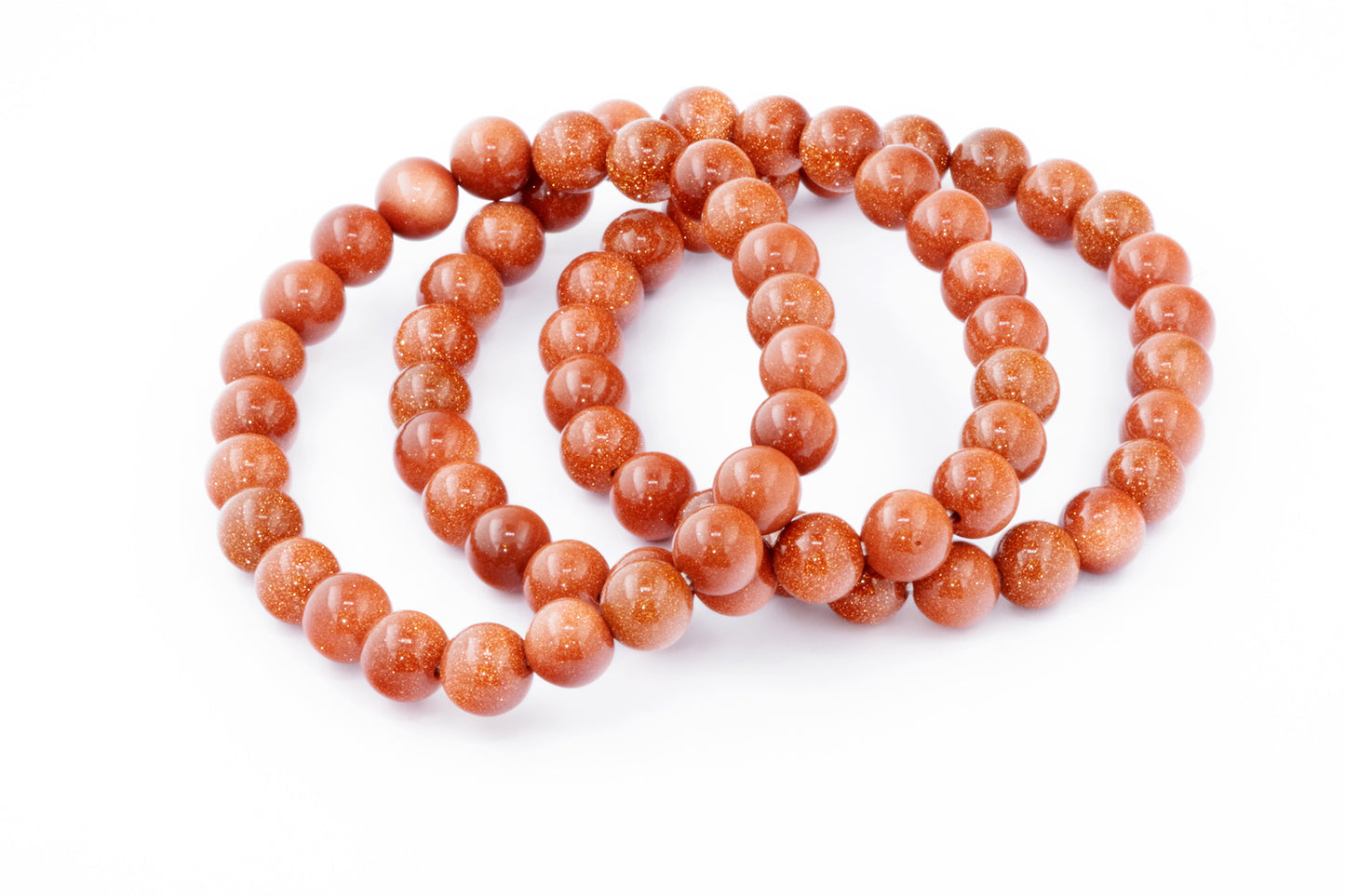 Kultakivinen rannekoru – 8mm