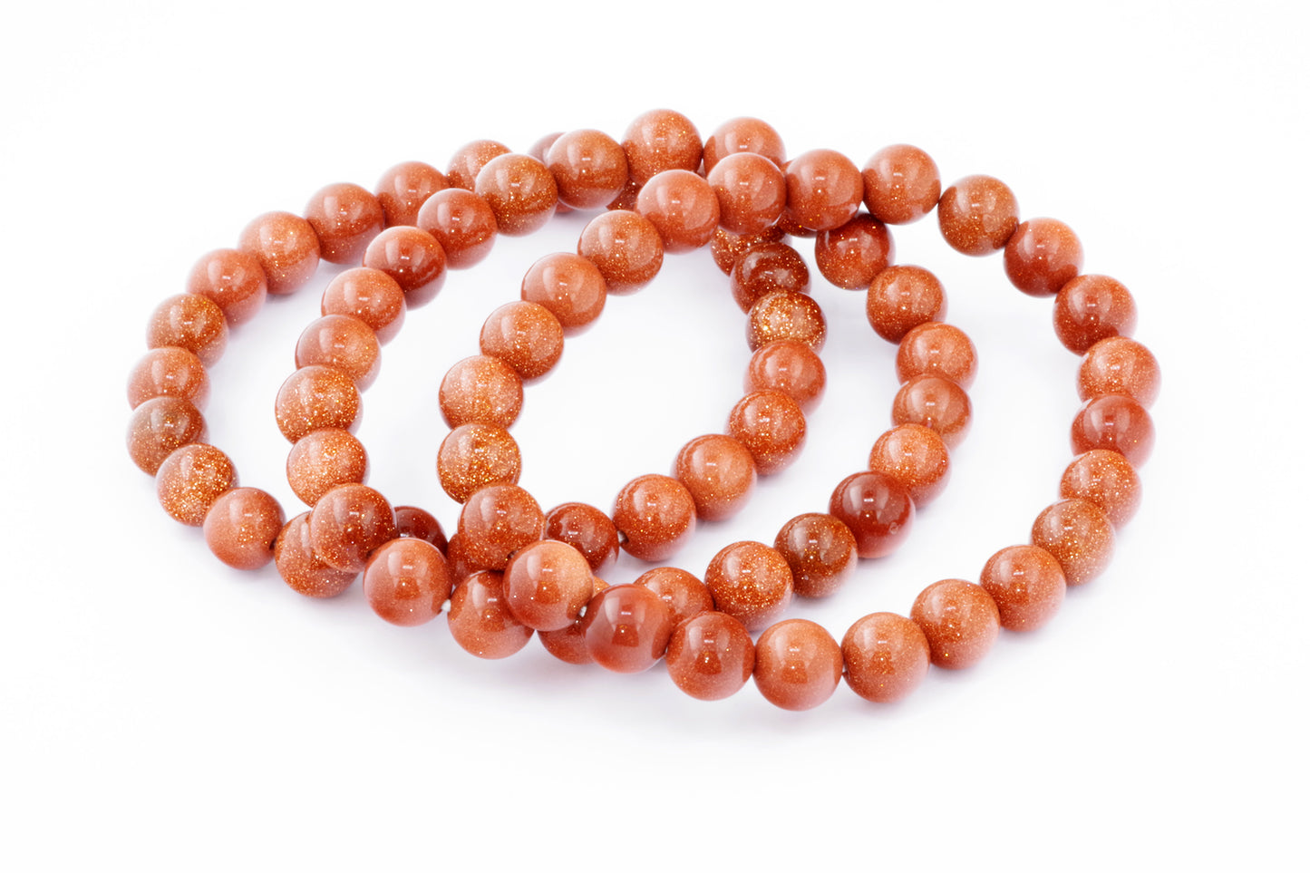 Kultakivinen rannekoru – 8mm