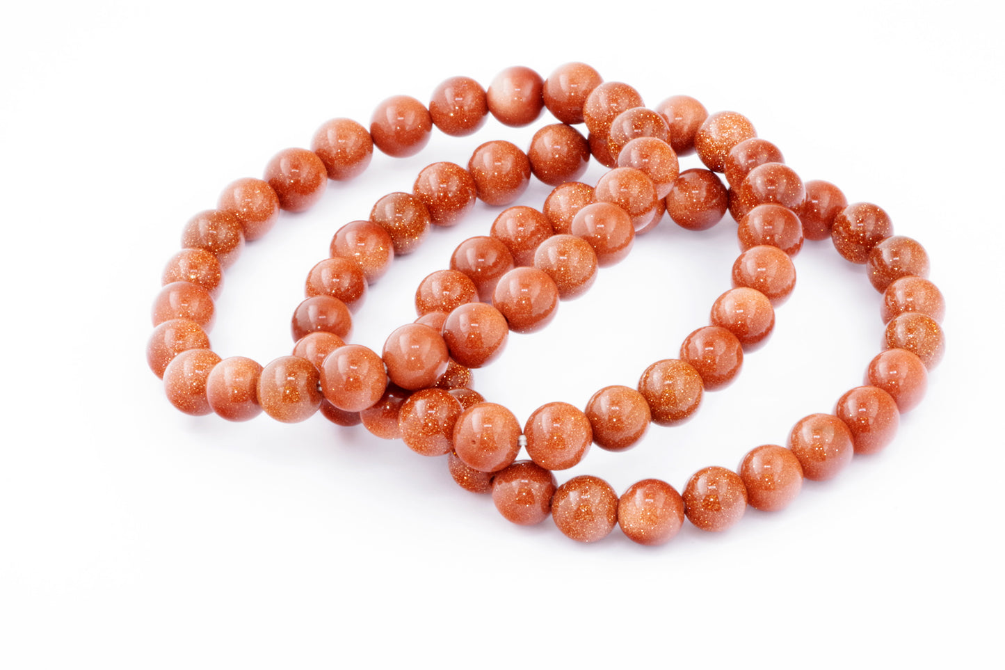 Kultakivinen rannekoru – 8mm