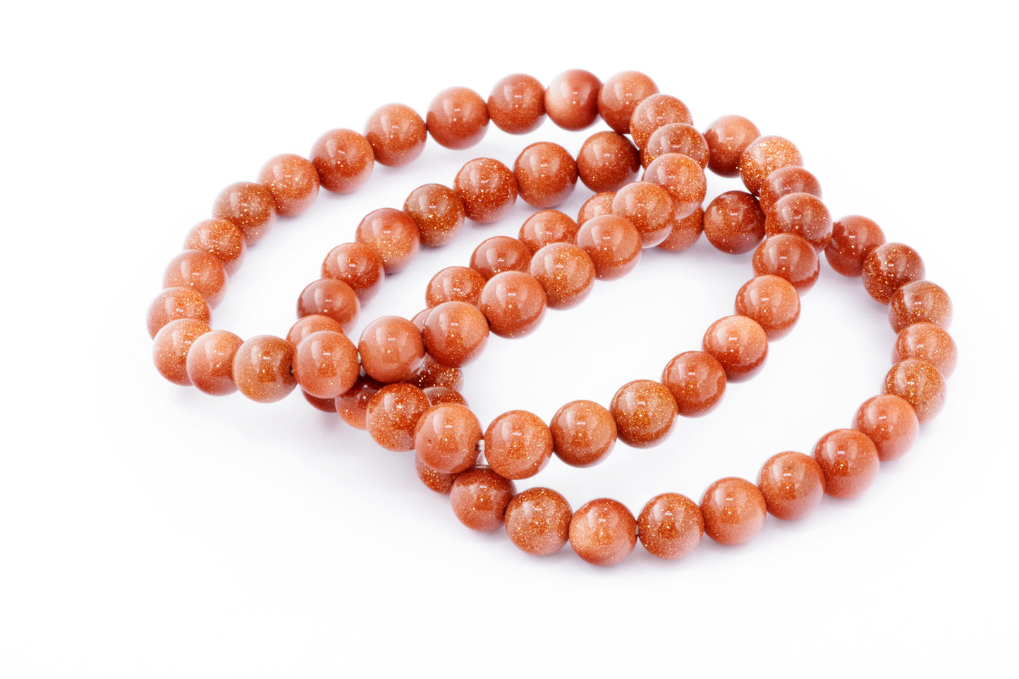 Kultakivinen rannekoru – 8mm