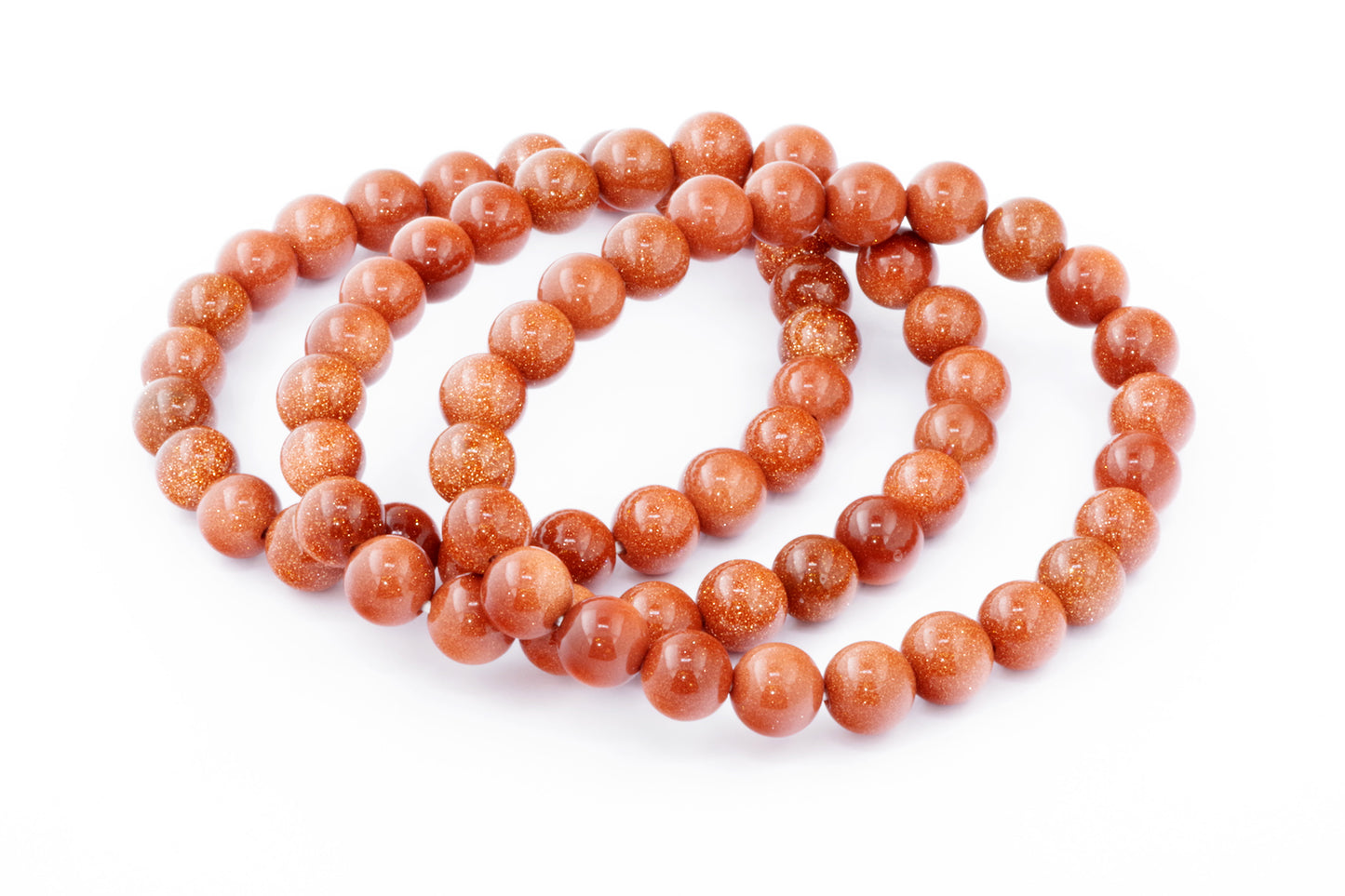 Kultakivinen rannekoru – 8mm