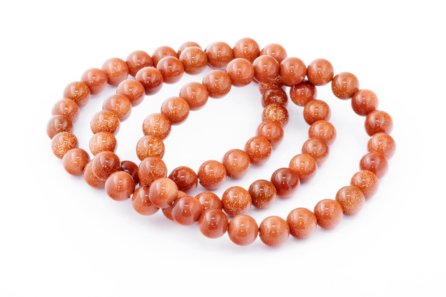 Kultakivinen rannekoru – 8mm