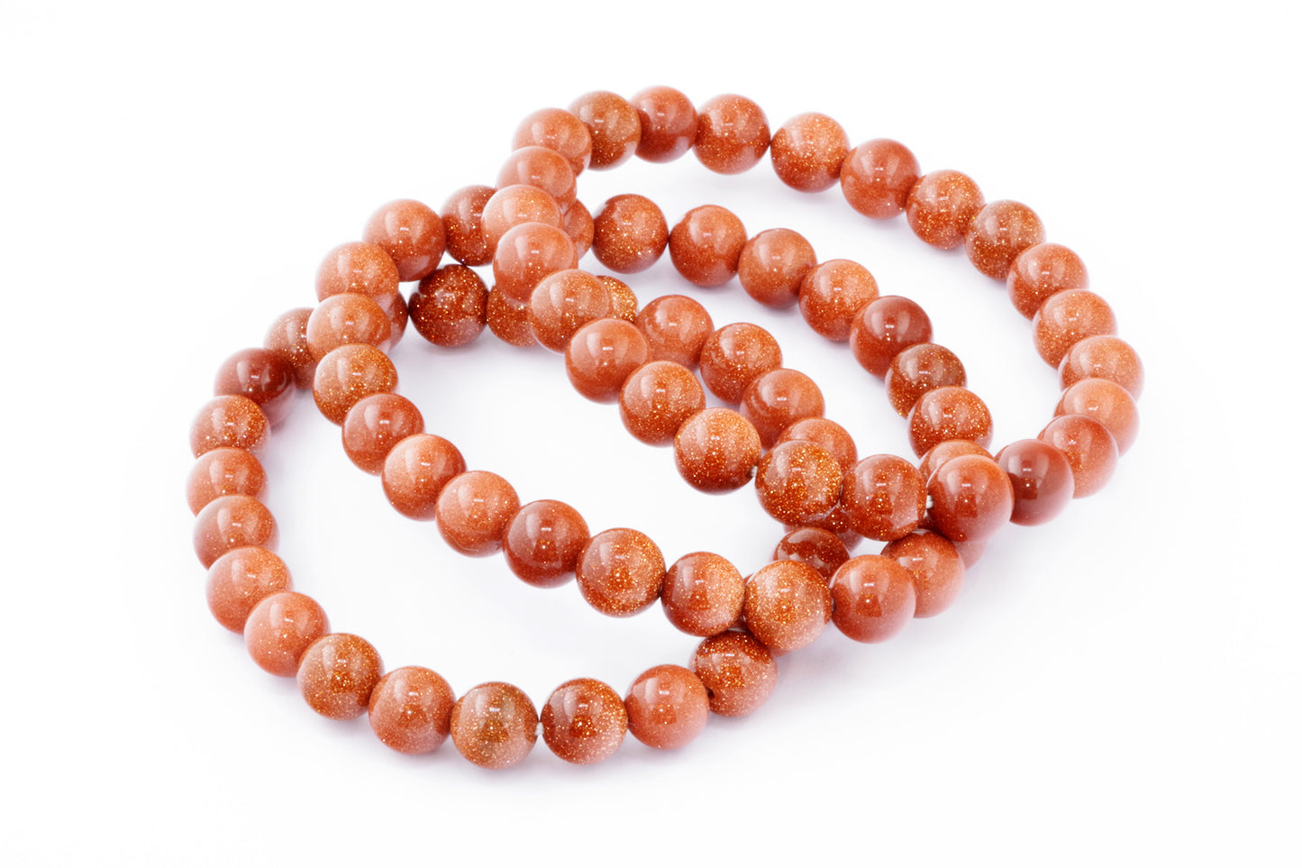 Kultakivinen rannekoru – 8mm