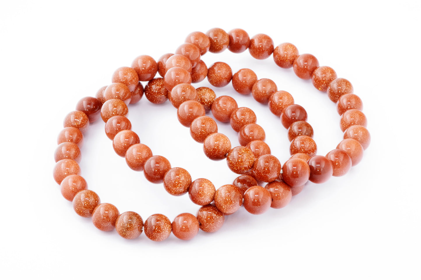 Kultakivinen rannekoru – 8mm