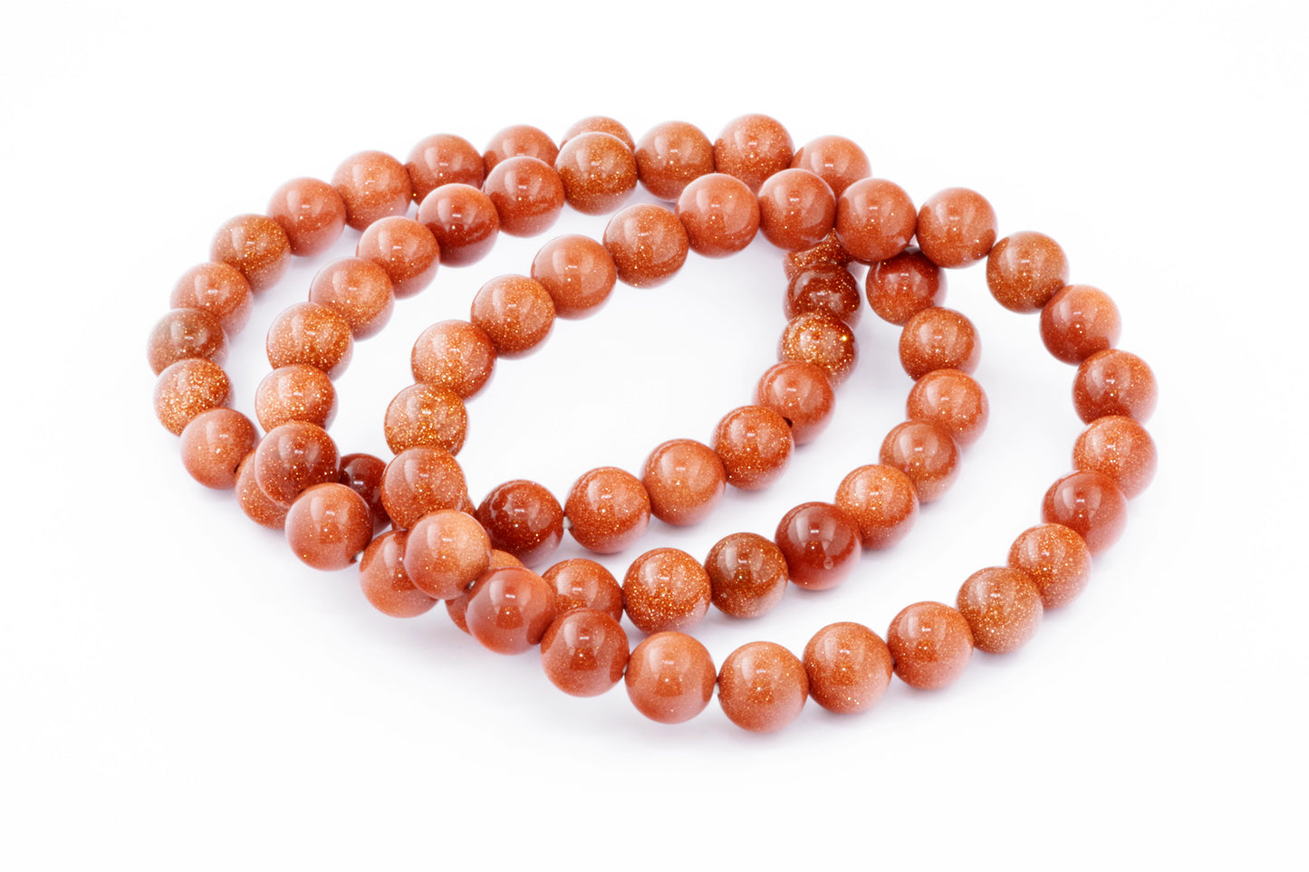 Kultakivinen rannekoru – 8mm