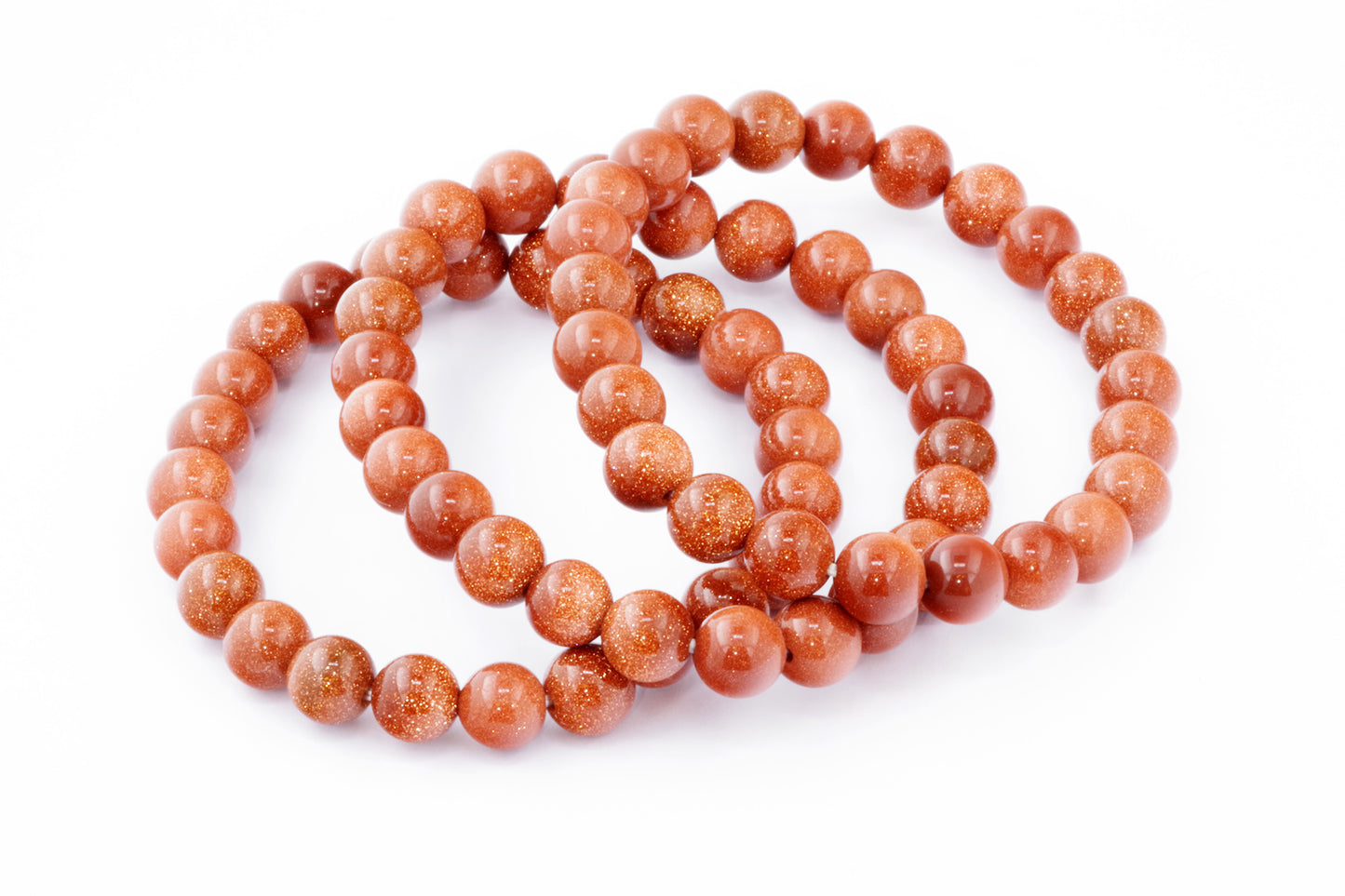 Kultakivinen rannekoru – 8mm