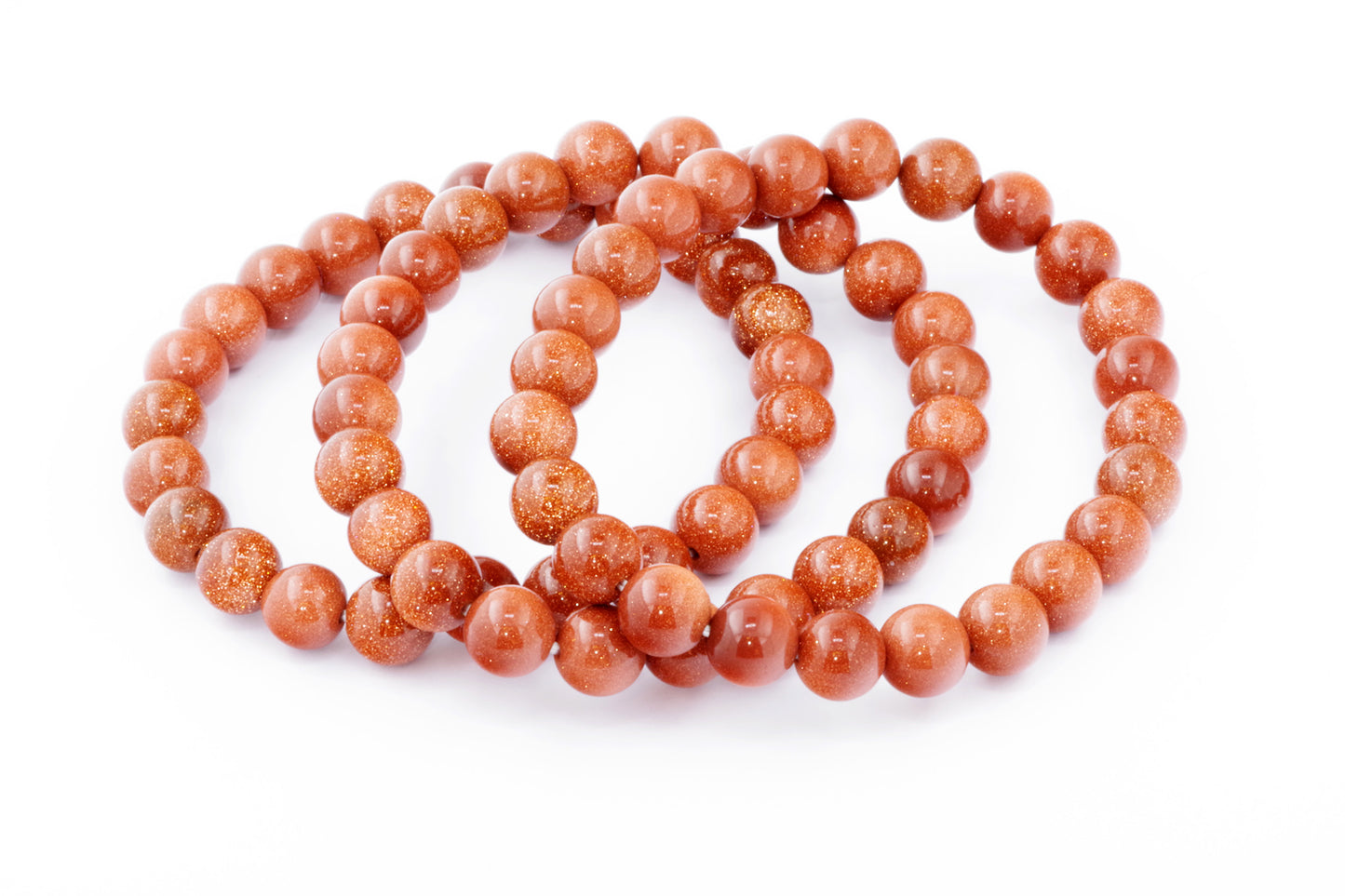 Kultakivinen rannekoru – 8mm