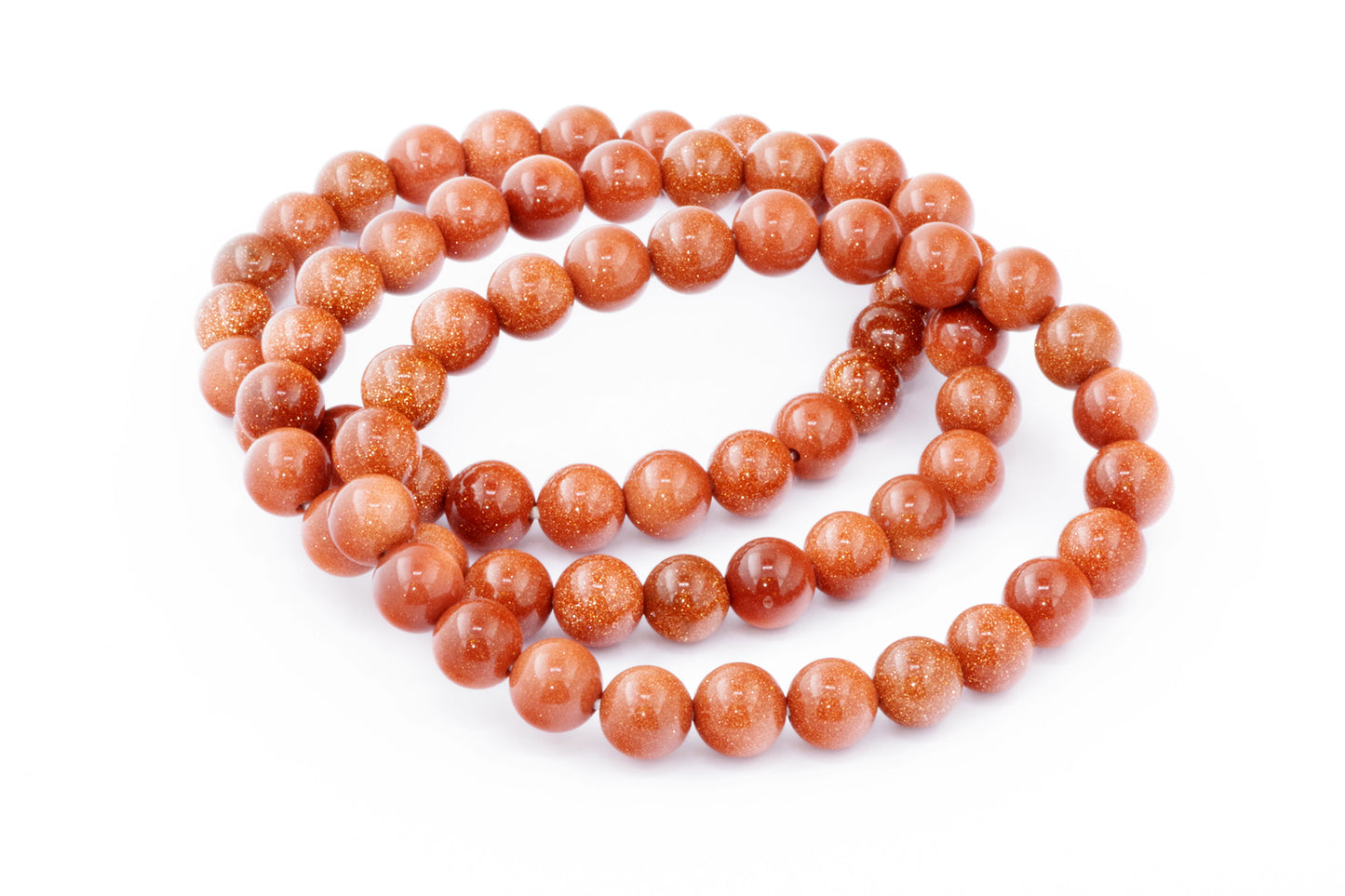 Kultakivinen rannekoru – 8mm