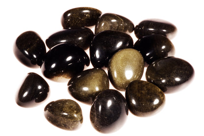 Aukso obsidianas - www.Kristalai.eu