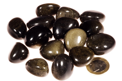 Aukso obsidianas - www.Kristalai.eu