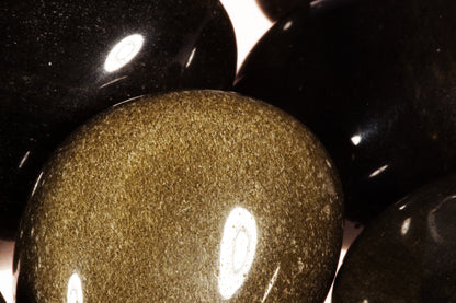 Aukso obsidianas - www.Kristalai.eu