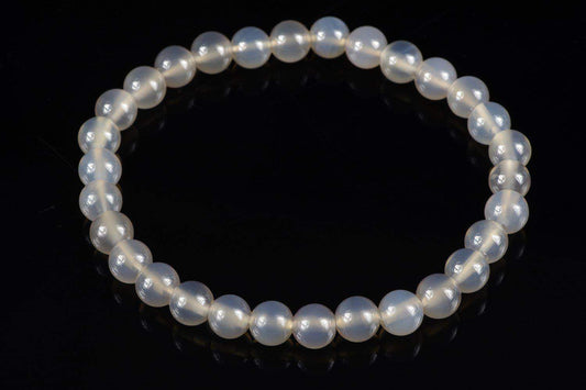 Agatas apyrankė – 6mm - www.Kristalai.eu