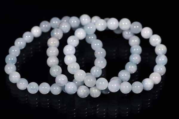 Akvamarinas apyrankė – 8mm - www.Kristalai.eu