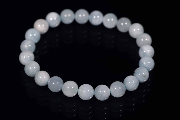 Akvamarinas apyrankė – 8mm - www.Kristalai.eu