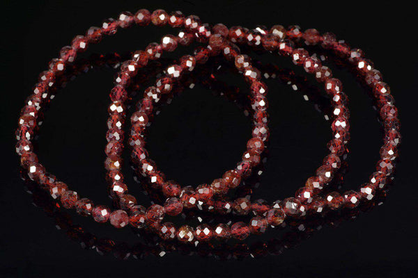 Granatas apyrankė – 3-4mm - www.Kristalai.eu