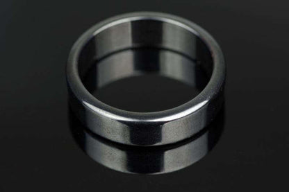 Hematitas žiedas – 6mm plokščias - www.Kristalai.eu