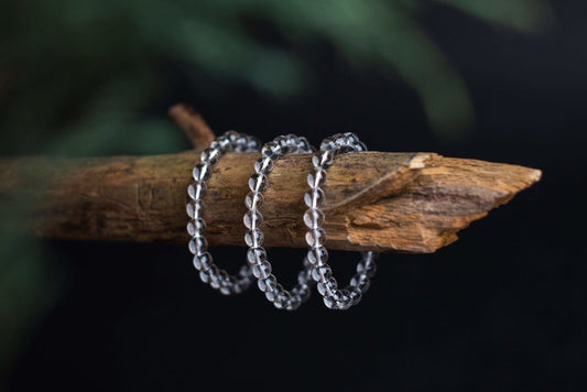 Kalnų krištolas apyrankė – 8mm - www.Kristalai.eu