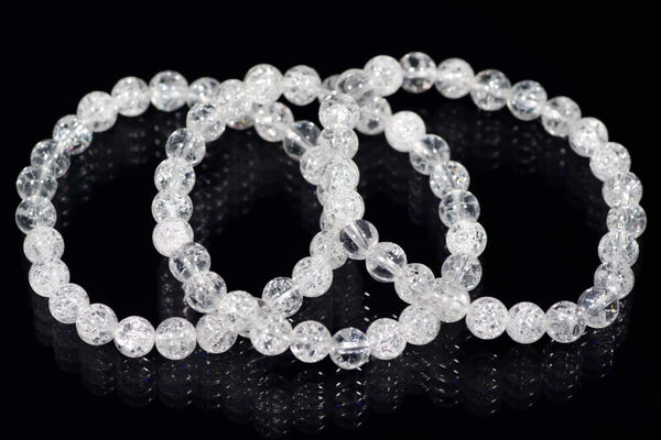 Ledo kvarcas apyrankė – 8mm - www.Kristalai.eu