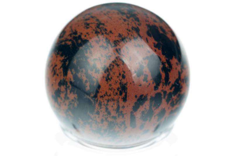 Mahagoninis obsidianas sfera – 40mm - www.Kristalai.eu
