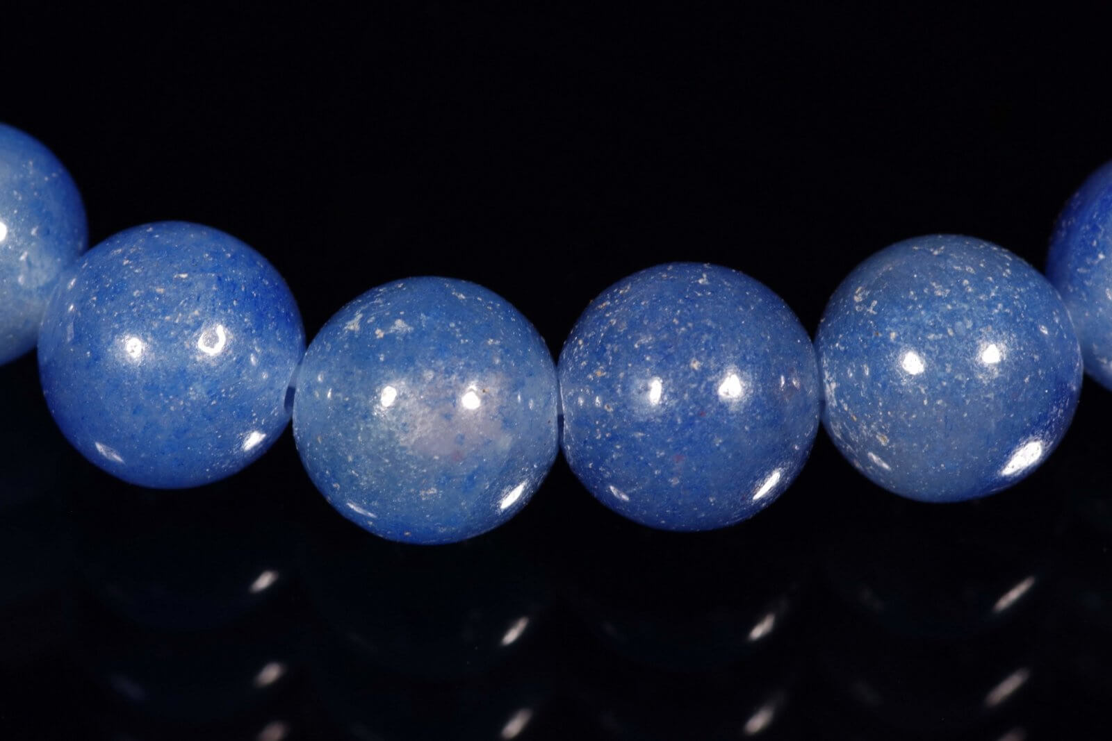 Mėlynas kvarcas apyrankė – 6mm - www.Kristalai.eu