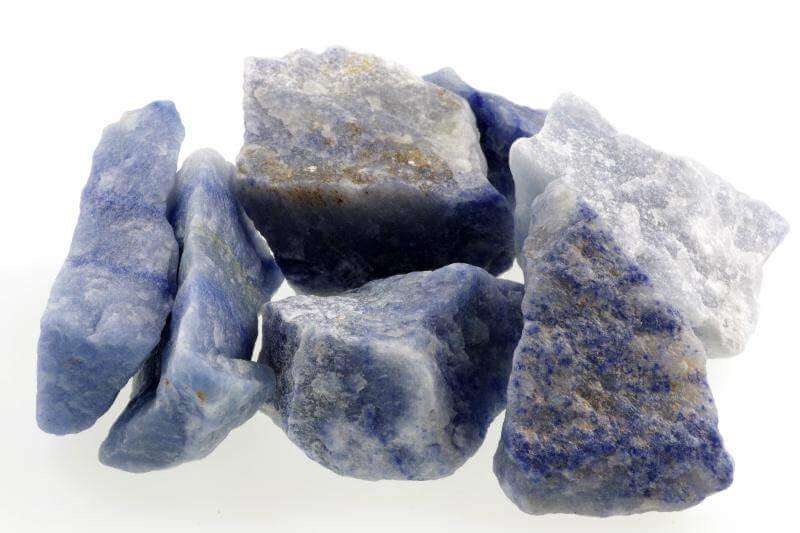 Mėlynas kvarcas – neapdirbtas - www.Kristalai.eu