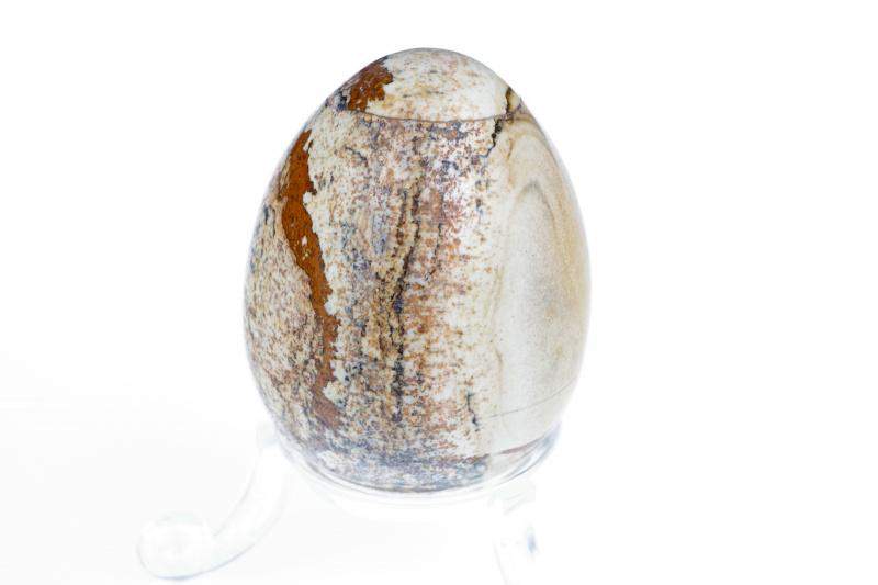 Paveikslinis jaspis kiaušinis – 50mm - www.Kristalai.eu