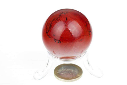 Raudonas jaspis sfera – 40mm - www.Kristalai.eu
