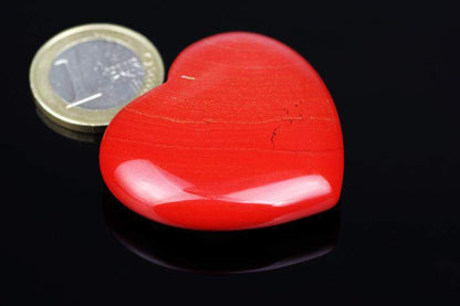 Raudonas jaspis – Širdis - www.Kristalai.eu