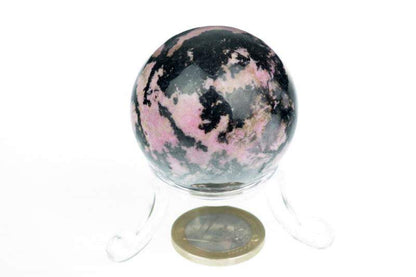 Rodonitas sfera – 40mm - www.Kristalai.eu
