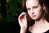 Žalioji sidabro akis – neapdirbtas - www.Kristalai.eu